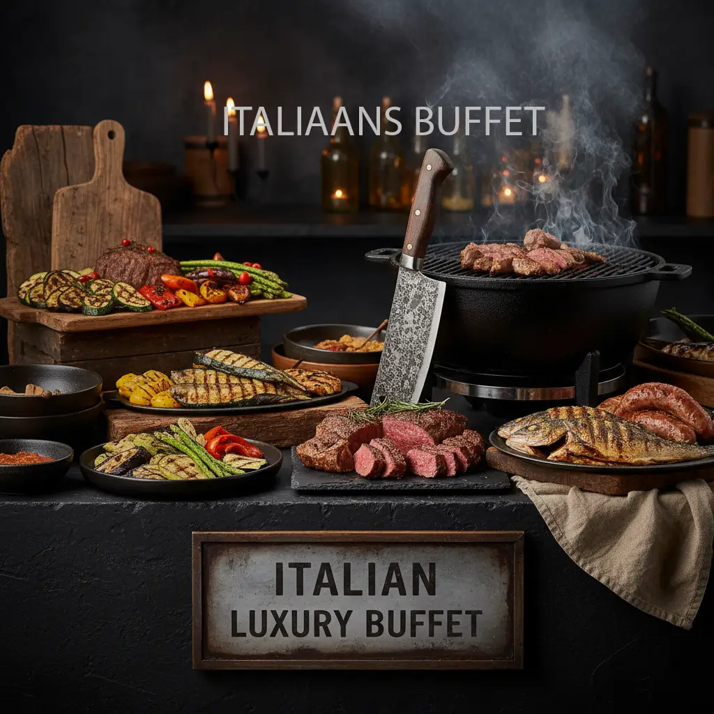 Italiaans buffet van Jeffs Catering