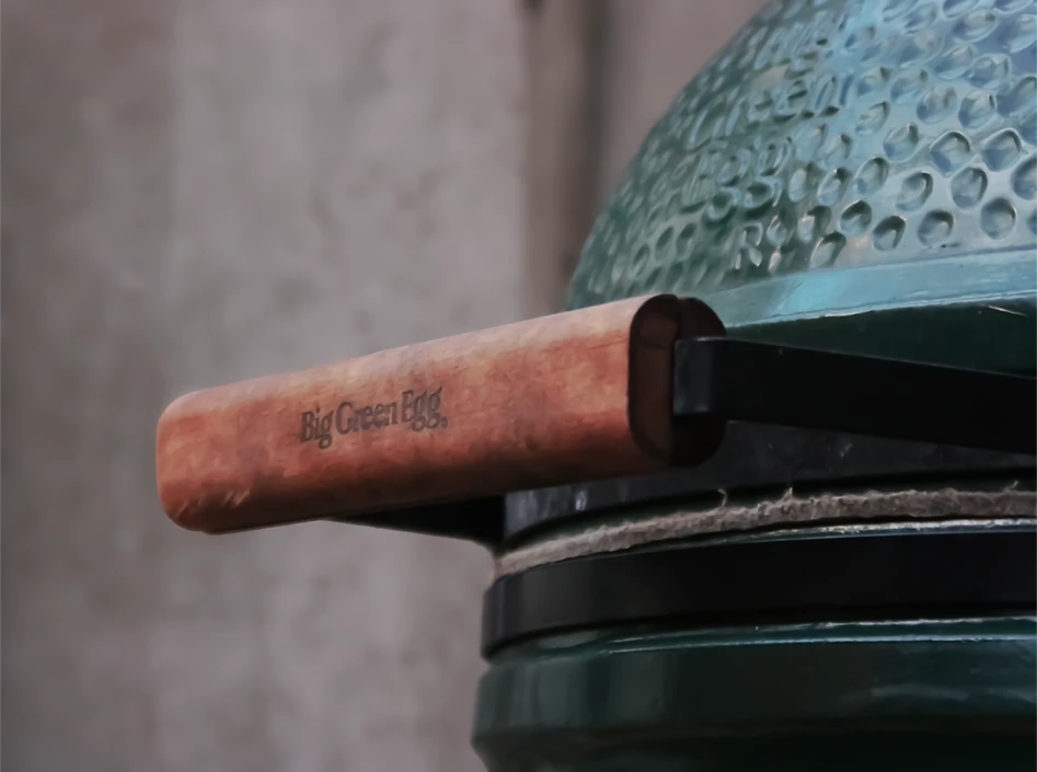 Big Green Egg uit het verhuuraanbod van Jeff’s Catering