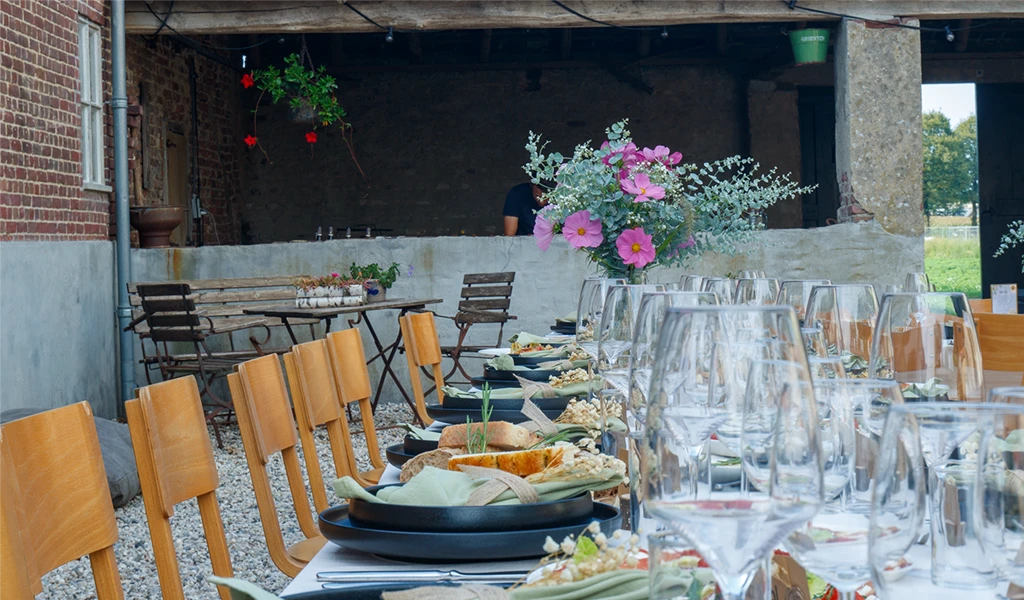 Lunchen op locatie, biij Jeffs is alles mogelijk